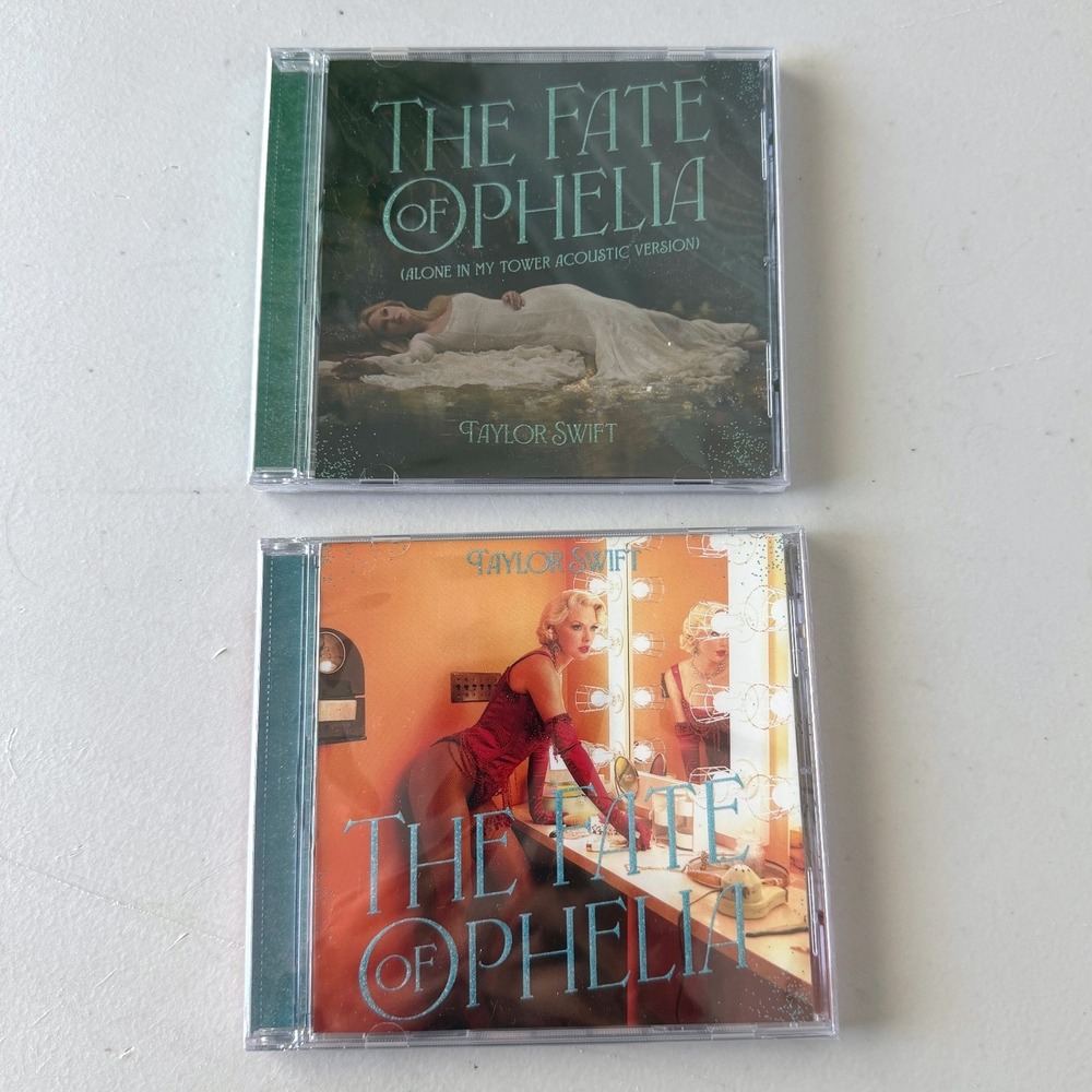 Taylor Swift The Fate of Ophelia Single & Acoustic Alone in My Tower CD Set New